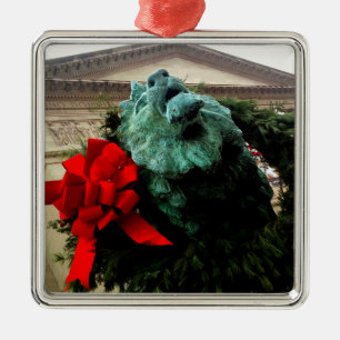 North Lion am Art Institute of Chicago Ornament Aus Metall
