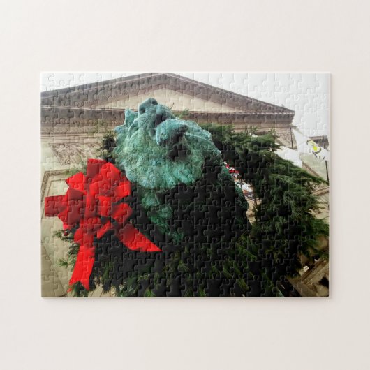 North Lion am Art Institute of Chicago Puzzle (Horizontal)