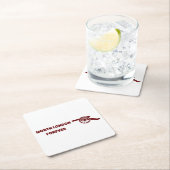 North London Forever Rechteckiger Pappuntersetzer (Vor Ort)