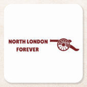 North London Forever Rechteckiger Pappuntersetzer (Vorderseite)