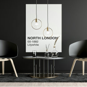 North London Lilywhite - Vollbreite Poster