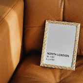 North London Lilywhite - White Border Poster