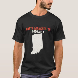 North Manchester Indiana USA Staat America Travel T-Shirt