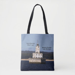 North Manitou Shoal Light auf der ganzen Tasche