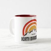 North Maroon Peak Zweifarbige Tasse (Vorderseite Links)