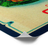 North Michigan Corn LabelGrand Rapids, MI Poster (Ecke)