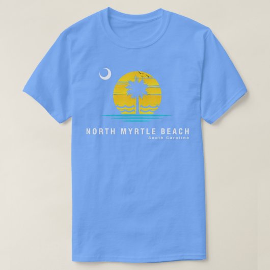 North Myrtle Beach South olina Palmetto Moon 11 T-Shirt (Design vorne)