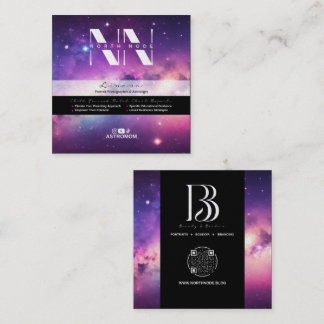 North Node Biz Cards Quadratische Visitenkarte