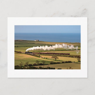 North Norfolk Dampf Railway (3581 April 2015) Postkarte