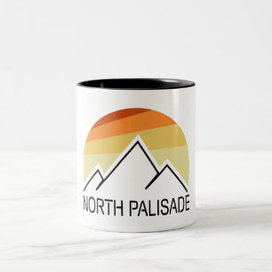 North Palisade California Retro Zweifarbige Tasse