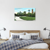 North Park View of Brownell School, Fire Leinwanddruck (Insitu (Schlafzimmer))