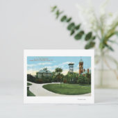 North Park View of Brownell School, Fire Postkarte (Stehend Vorderseite)