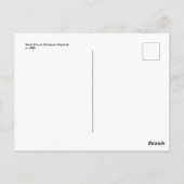 North Pier in Blackpool, England (c. 1900) Postkarte (Rückseite)