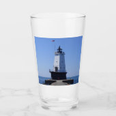 North Pierhead Lighthouse, Ludington, MI Glas (Vorderseite)