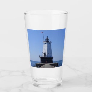 North Pierhead Lighthouse, Ludington, MI Glas