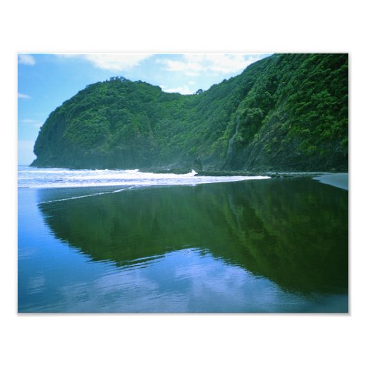North Piha Beach NZ Fotodruck (Vorne)
