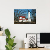 North Point Lighthouse Milw WI Poster (Heimbüro)