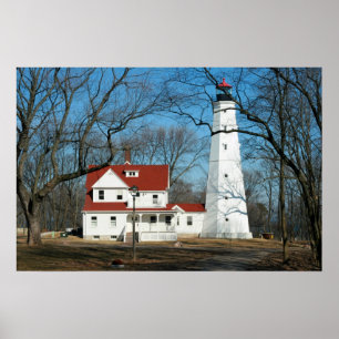 North Point Lighthouse Milw WI Poster