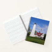 North Point Lighthouse Notebook Notizblock (Innenseite)