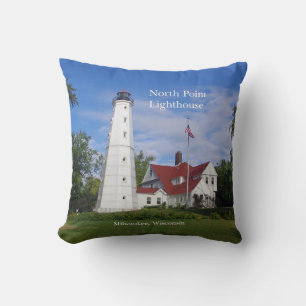 North Point Lighthouse Square Kopfkissen Kissen