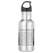 North Point Lighthouse Wasserflasche (Vorderseite)
