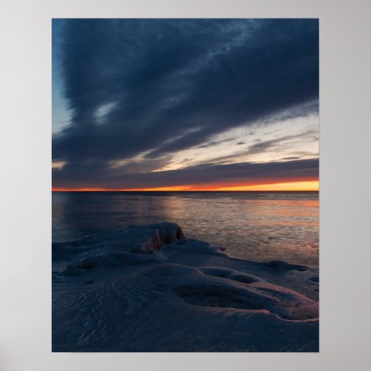 North Point Sunrise Milwaukee, Wisconsin Poster (Vorne)