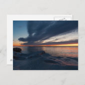 North Point Sunrise Milwaukee, Wisconsin Postkarte (Vorne/Hinten)