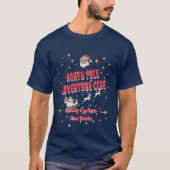 NORTH POLE ADVENTURE CLUB T-Shirt (Vorderseite)