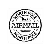 NORTH POLE AIRMAIL GUMMISTEMPEL (Prägung)