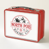 North Pole Baking Company Metall Brotdose (Rückseite)