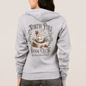 North Pole Book Club Full-Zip Hoodie (Rückseite)