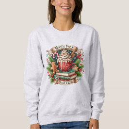 North Pole Book Club Gemütliche Weihnachten Sweatshirt