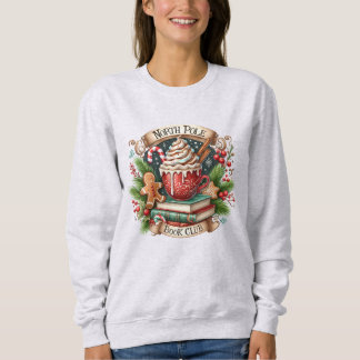 North Pole Book Club Gemütliche Weihnachten Sweatshirt