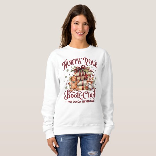 North Pole Book Club Sweatshirt (Vorne ganz)
