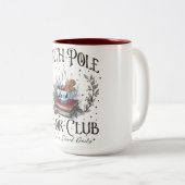 North Pole Book Club Weihnachten Zweifarbige Tasse (VorderseiteRechts)
