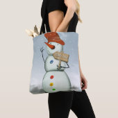 North Pole Bound Snowman Tasche (Von Nahem)