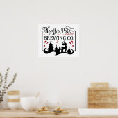 North Pole Brauerei Poster (Küche)