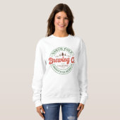 North Pole Brewing Co - Weihnachtsgeist Sweatshirt (Vorne ganz)