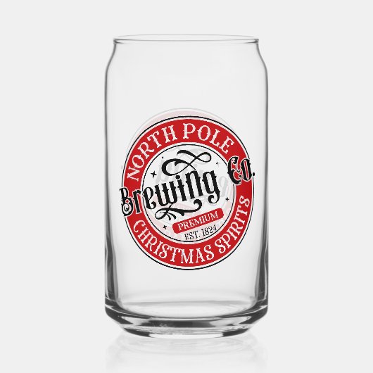 North Pole Brewing Company  Dosenglas (Rückseite)