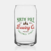 North Pole Brewing Company Dosenglas (Rückseite)