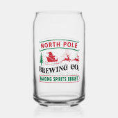 North Pole Brewing Company Dosenglas (Rückseite)
