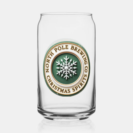 North Pole Brewing Company Dosenglas (Vorderseite)