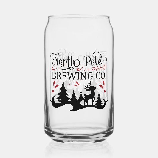 North Pole Brewing Company Dosenglas (Vorderseite)