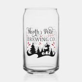 North Pole Brewing Company Dosenglas (Rückseite)