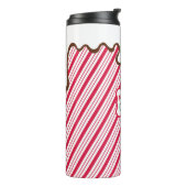 North Pole Christmas Coffee Train Tumbler Thermosbecher (Nach links gedreht)