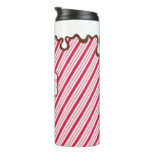 North Pole Christmas Coffee Train Tumbler Thermosbecher (Nach rechts gedreht)