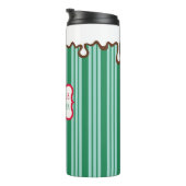 North Pole Christmas Elf Kaffeereise Tumbler Thermosbecher (Nach rechts gedreht)