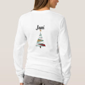 North Pole Christmas Personalized T-Shirt (Rückseite)