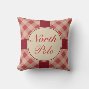 North Pole Christmas Pillow Kissen