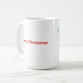 “North Pole Coffee Fuel System – Funny Christmas M Kaffeetasse (Vorderseite Links)
